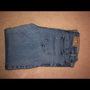 High waisted mom jeans